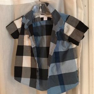 Burberry 12 month checkered shirt